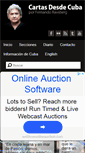 Mobile Screenshot of cartasdesdecuba.com